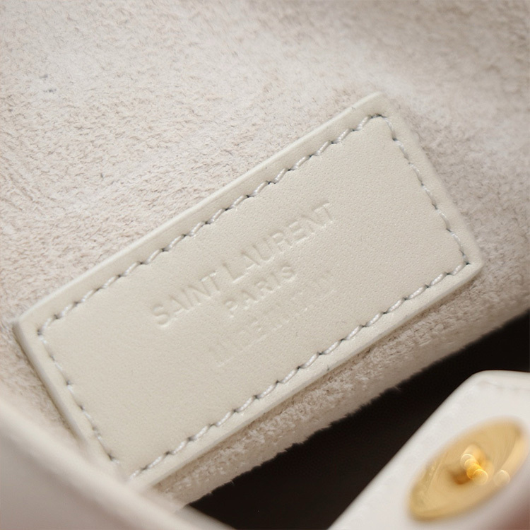 YSL MINI TOY SHOPPING SAINT LAURENT IN BOX LEATHER