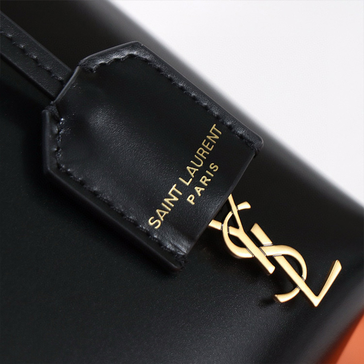 YSL MINI TOY SHOPPING SAINT LAURENT IN BOX LEATHER