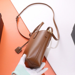 YSL MINI TOY SHOPPING SAINT LAURENT IN BOX LEATHER