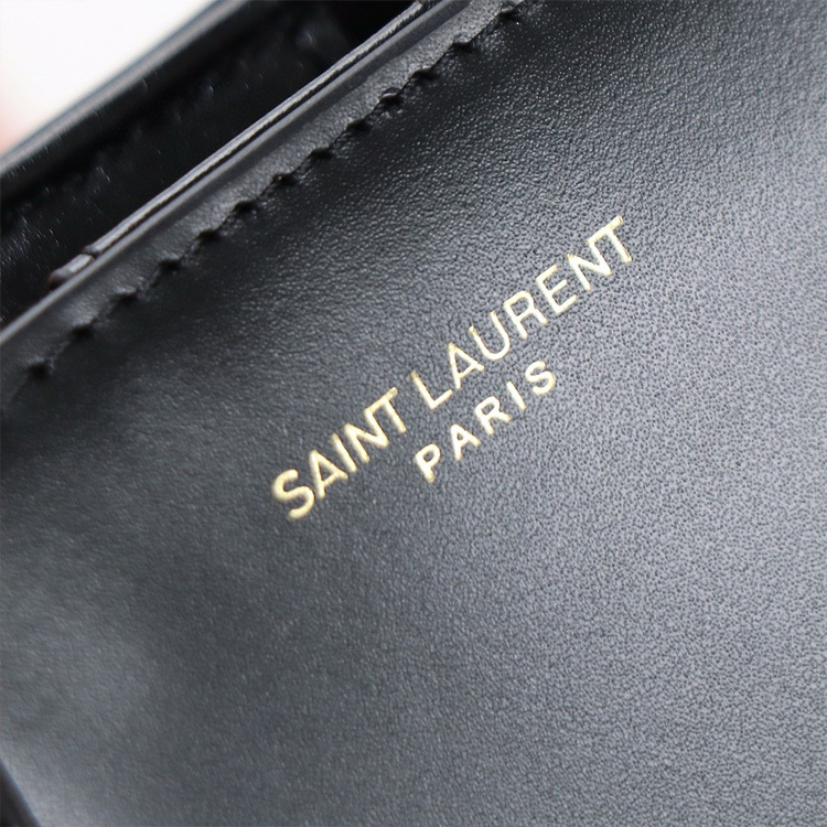 YSL MINI TOY SHOPPING SAINT LAURENT IN BOX LEATHER