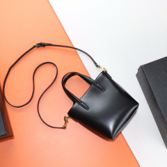 YSL MINI TOY SHOPPING SAINT LAURENT IN BOX LEATHER