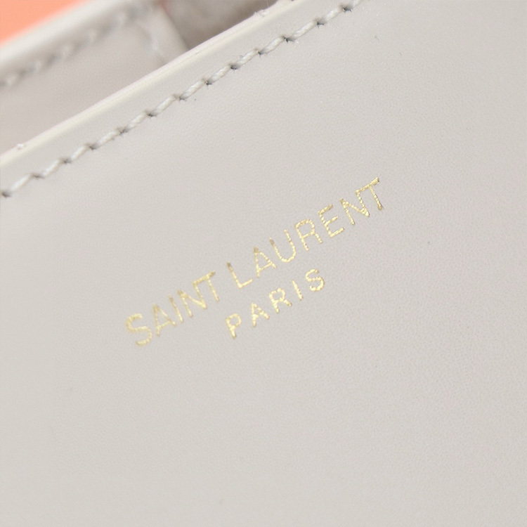 YSL MINI TOY SHOPPING SAINT LAURENT IN BOX LEATHER