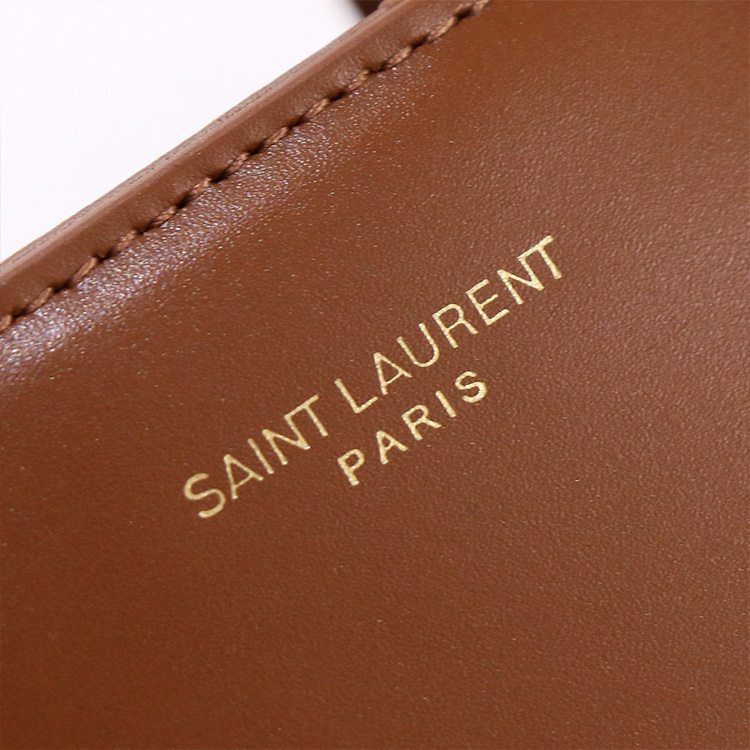 YSL MINI TOY SHOPPING SAINT LAURENT IN BOX LEATHER