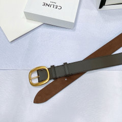 CELINE LARGER BELT IN VINTAGE CALFSKIN