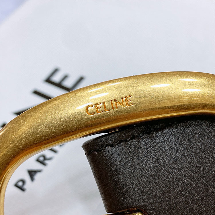 CELINE LARGER BELT IN VINTAGE CALFSKIN