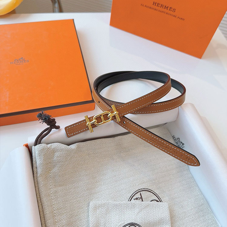 HERMES Swift Epsom Double sided Women's belt