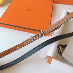 HERMES Swift Epsom Double sided Women's belt