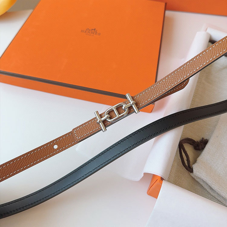 HERMES Swift Epsom Double sided Women's belt