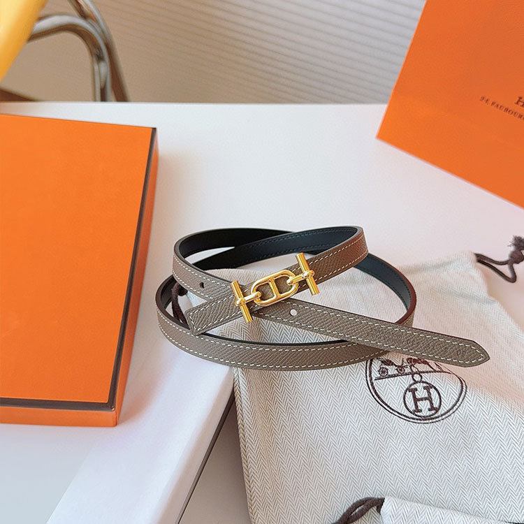 HERMES Swift Epsom Double sided Women's belt