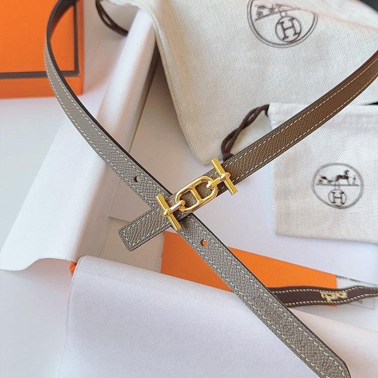 HERMES Swift Epsom Double sided Women's belt