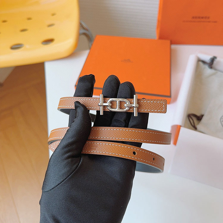 HERMES Swift Epsom Double sided Women's belt