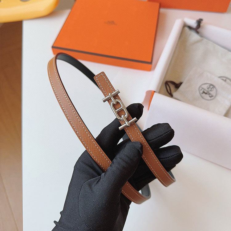 HERMES Swift Epsom Double sided Women's belt