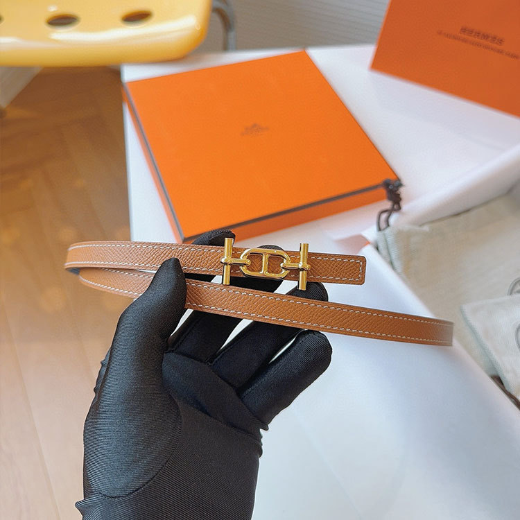 HERMES Swift Epsom Double sided Women's belt