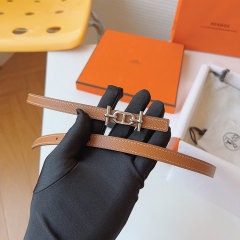 HERMES Swift Epsom Double sided Women's belt