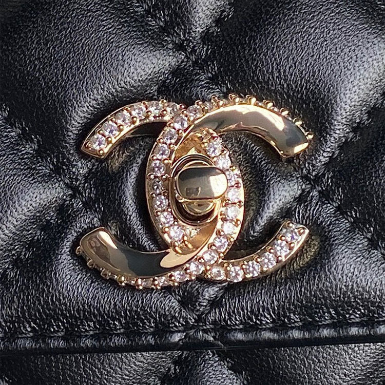 CHANEL Diamond Handle Handbag