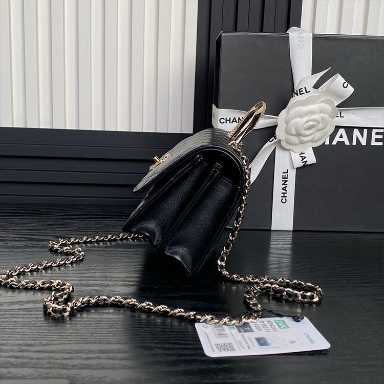 CHANEL Diamond Handle Handbag