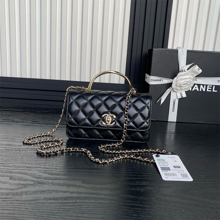 CHANEL Diamond Handle Handbag