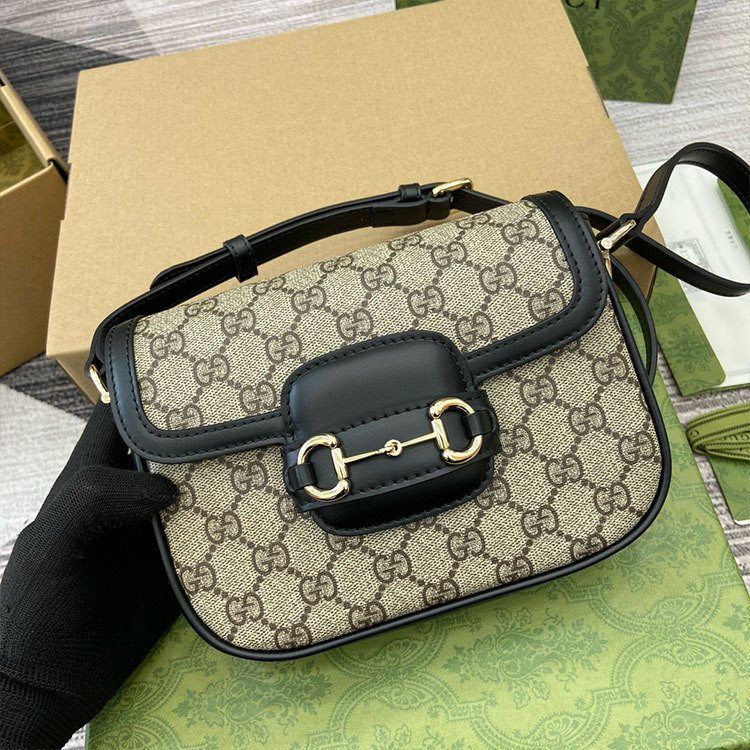 GUCCI Horsebit 1955 Mini Handbag
