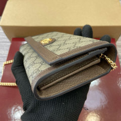 GUCCI OPHIDIA CHAIN WALLET
