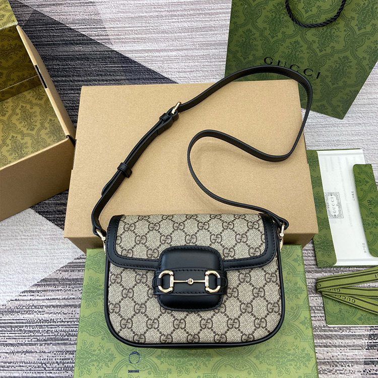 GUCCI Horsebit 1955 Mini Handbag