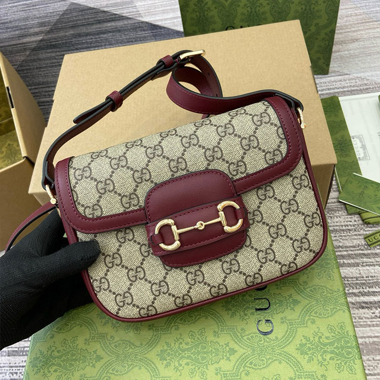 GUCCI Horsebit 1955 Mini Handbag