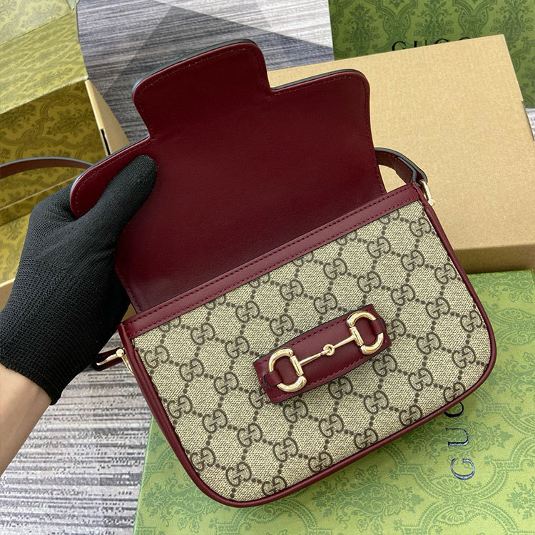 GUCCI Horsebit 1955 Mini Handbag