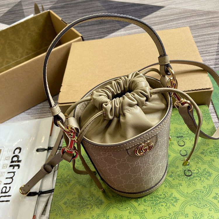 GUCCI OPHIDIA MINI BUCKET BAG