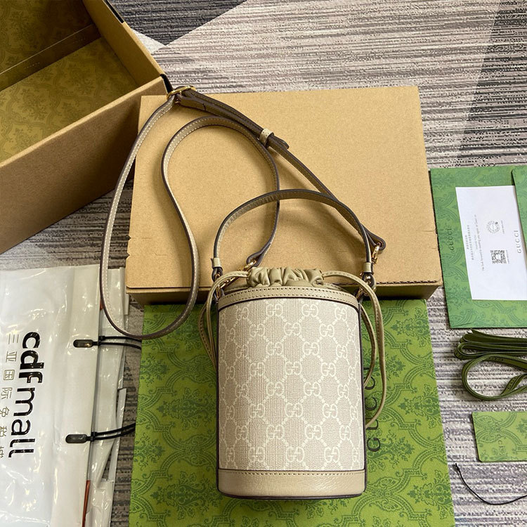 GUCCI OPHIDIA MINI BUCKET BAG