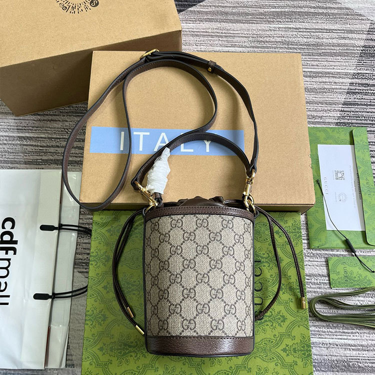 GUCCI OPHIDIA MINI BUCKET BAG