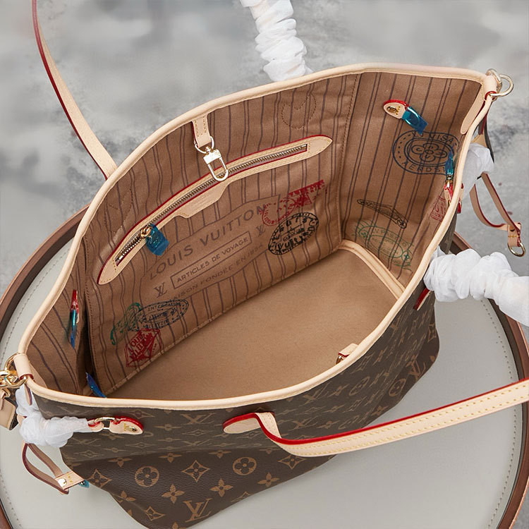 LV Neverfull Bandoulière Inside Out GM