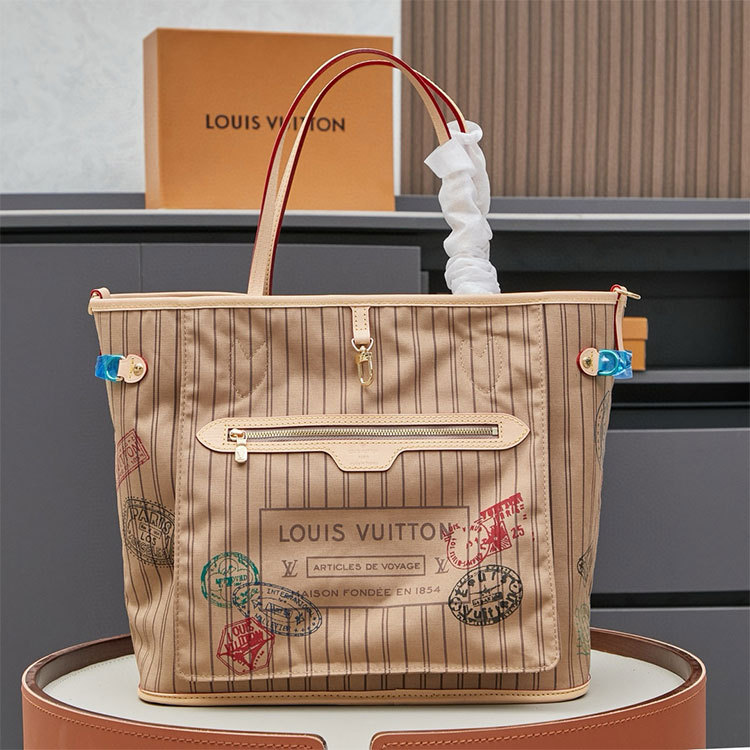 LV Neverfull Bandoulière Inside Out GM