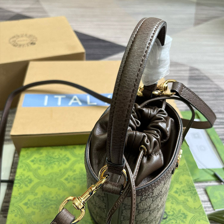 GUCCI OPHIDIA MINI BUCKET BAG
