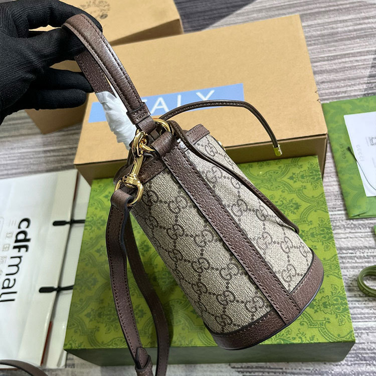 GUCCI OPHIDIA MINI BUCKET BAG