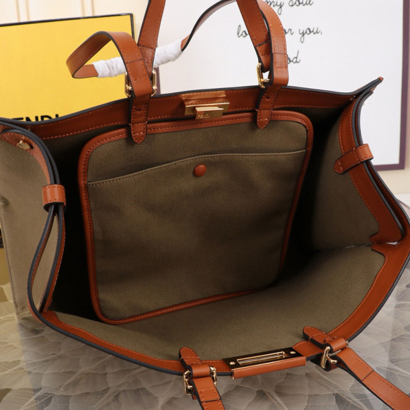 Fendi Peekaboo X-Tote Handbag
