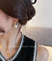CELINE Pearl Earrings