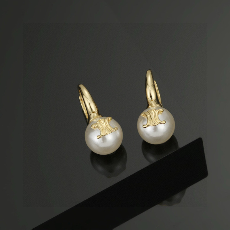 CELINE Pearl Earrings