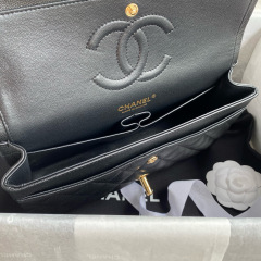 CHANEL Classic Flap Bag Grained Calfskin 25.5cm