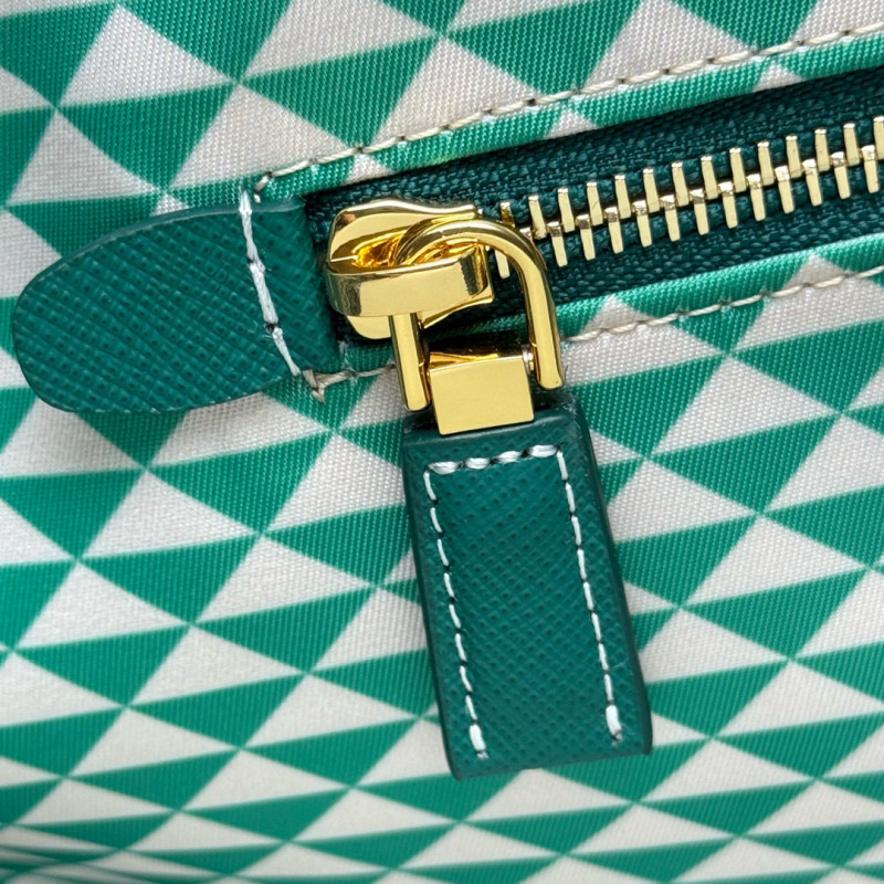 PRADA Tessuto Triangulum Tote Bag