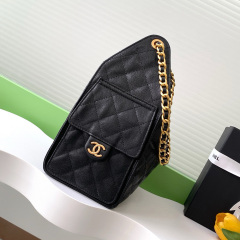 CHANEL Denim Hobo Bag