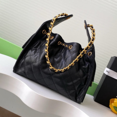 CHANEL Denim Hobo Bag