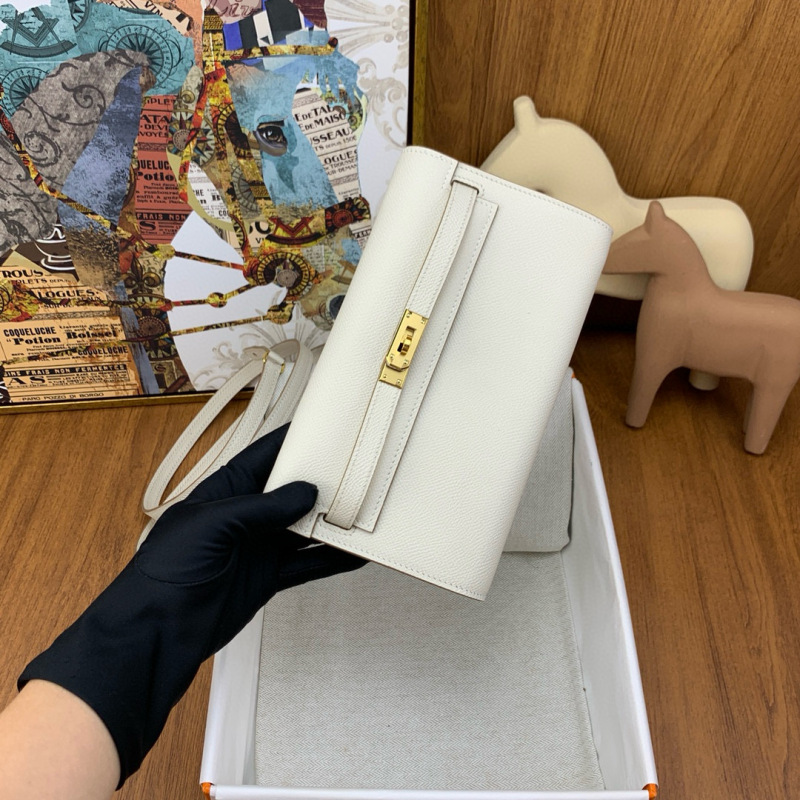 HERMES Kelly To Go Epsom Crossbody Bag