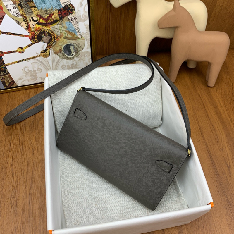 HERMES Kelly To Go Epsom Crossbody Bag