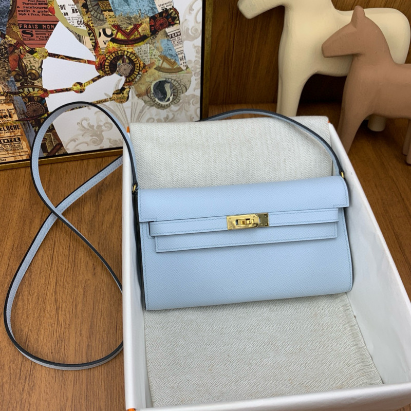 HERMES Kelly To Go Epsom Crossbody Bag
