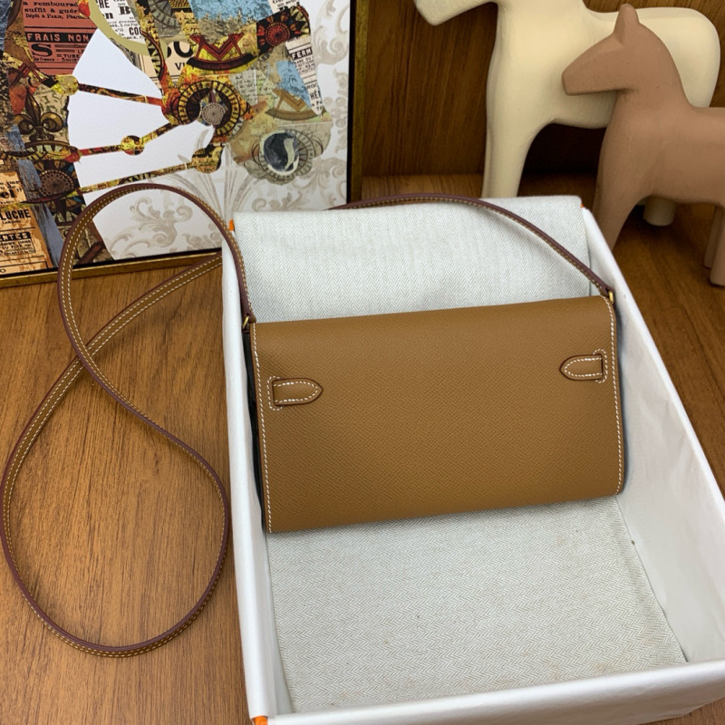 HERMES Kelly To Go Epsom Crossbody Bag