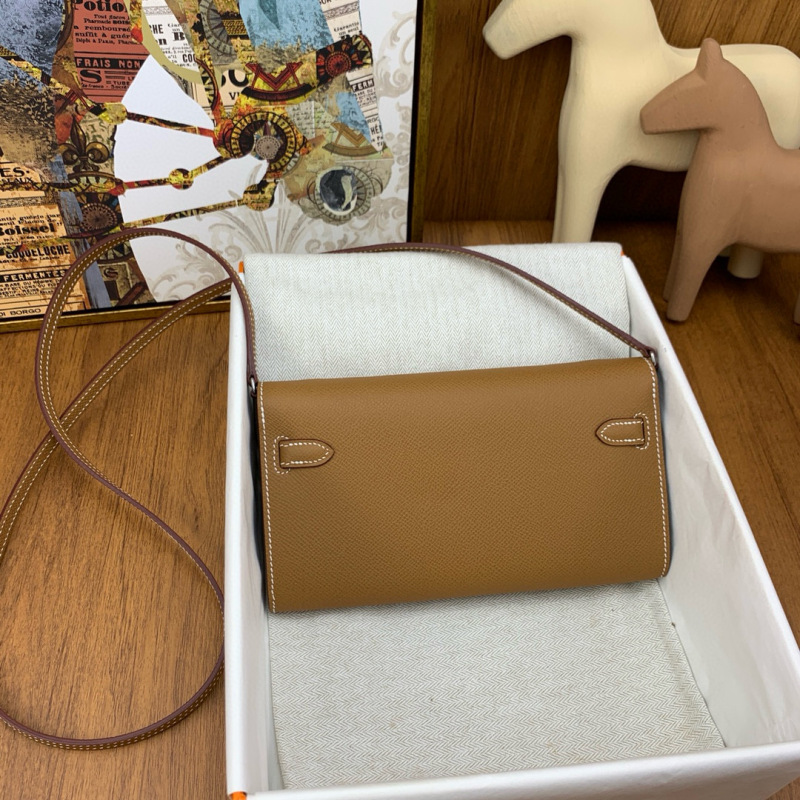 HERMES Kelly To Go Epsom Crossbody Bag