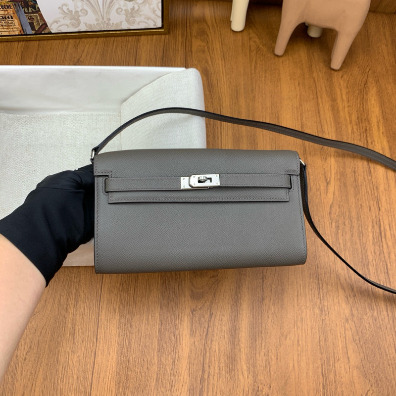 HERMES Kelly To Go Epsom Crossbody Bag