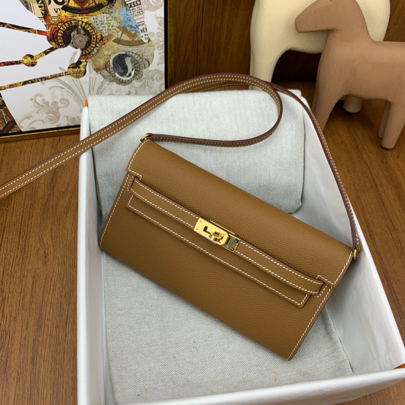 HERMES Kelly To Go Epsom Crossbody Bag