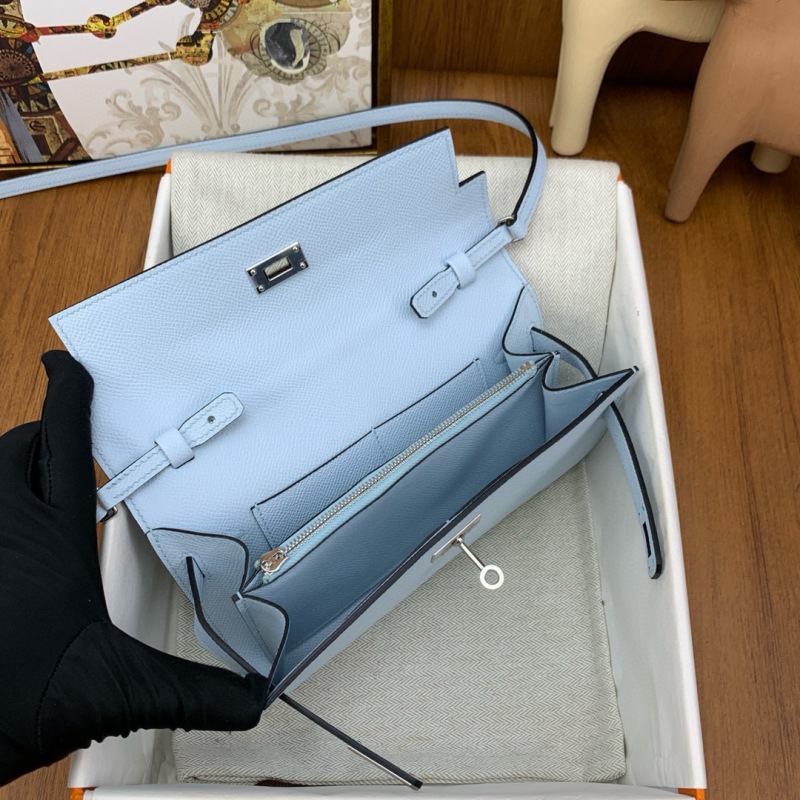 HERMES Kelly To Go Epsom Crossbody Bag