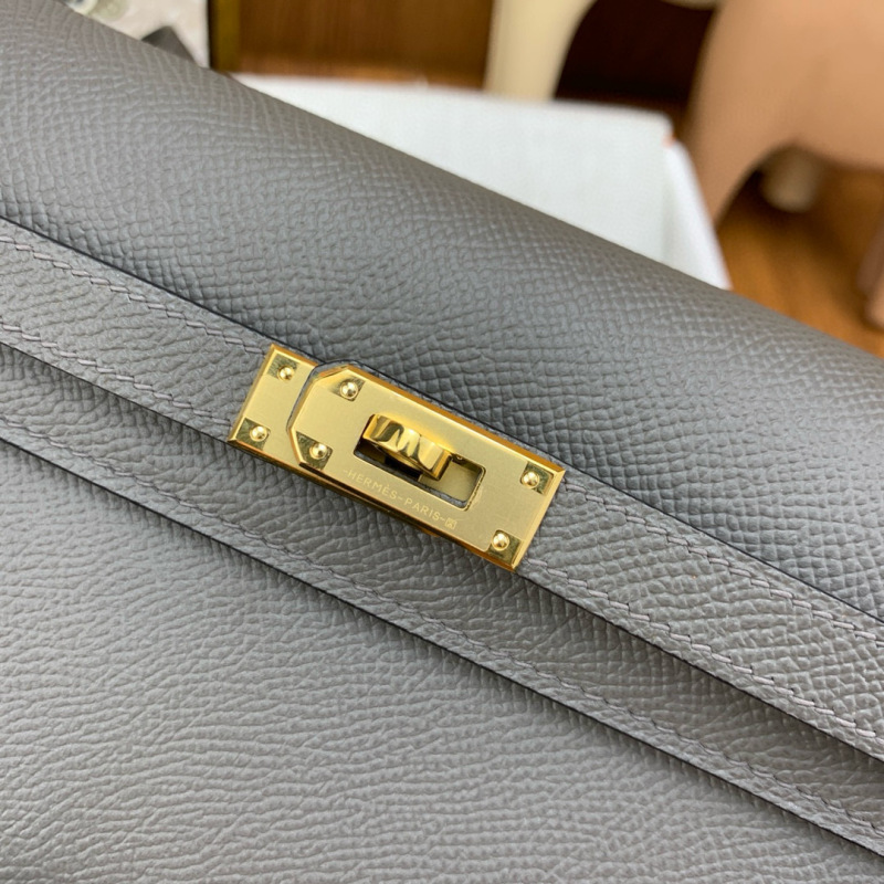 HERMES Kelly To Go Epsom Crossbody Bag