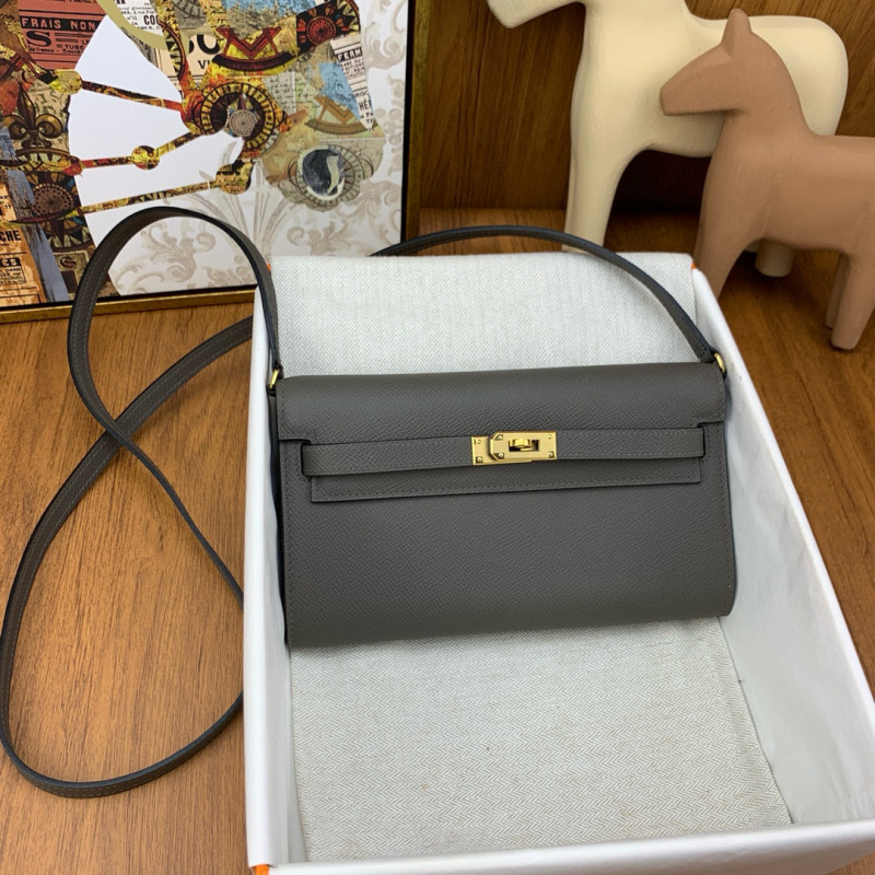 HERMES Kelly To Go Epsom Crossbody Bag